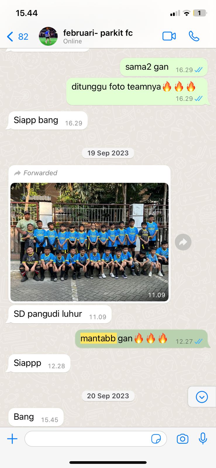 Testimoni WA 1