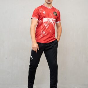 Jersey fantasy Timnas Indonesia merah model