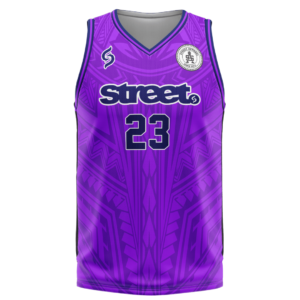 Basketball Jersey 06 Strong Violet #861dcc Mix Dark Blue #2d2d6c