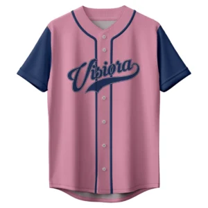 Jersey Baseball Printing Banner Web - Pink Blue Visiora