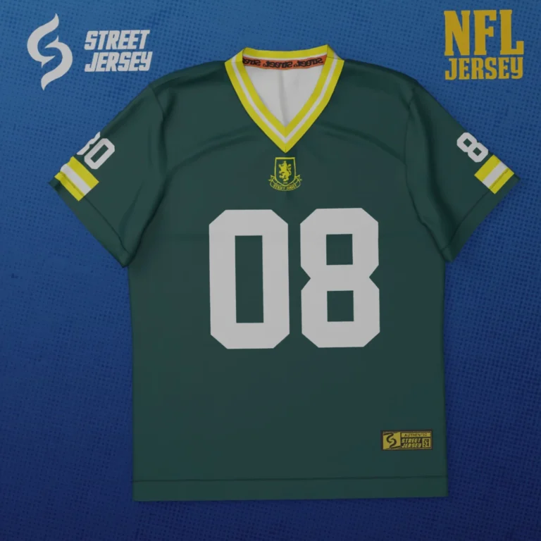 NFL Jersey 02 Green Yellow