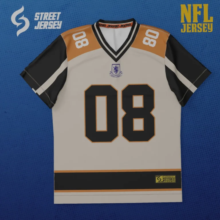 NFL Jersey 07 Dark Gray Black Bronze