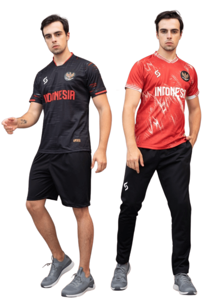 SJ Photo Jersey Fantasy Black and Red - double models