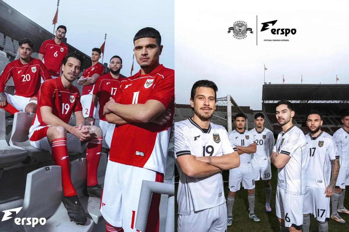 Bedah Jersey Erspo Timnas Indonesia Home dan Away Edisi Tahun 2025