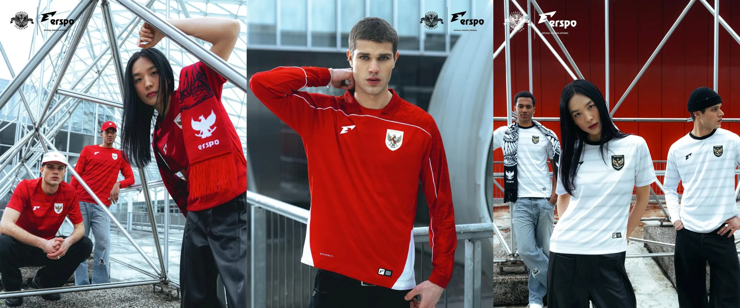 Jersey Timnas Indonesia Player Issues and Supporter Kits 2025 ERSPO