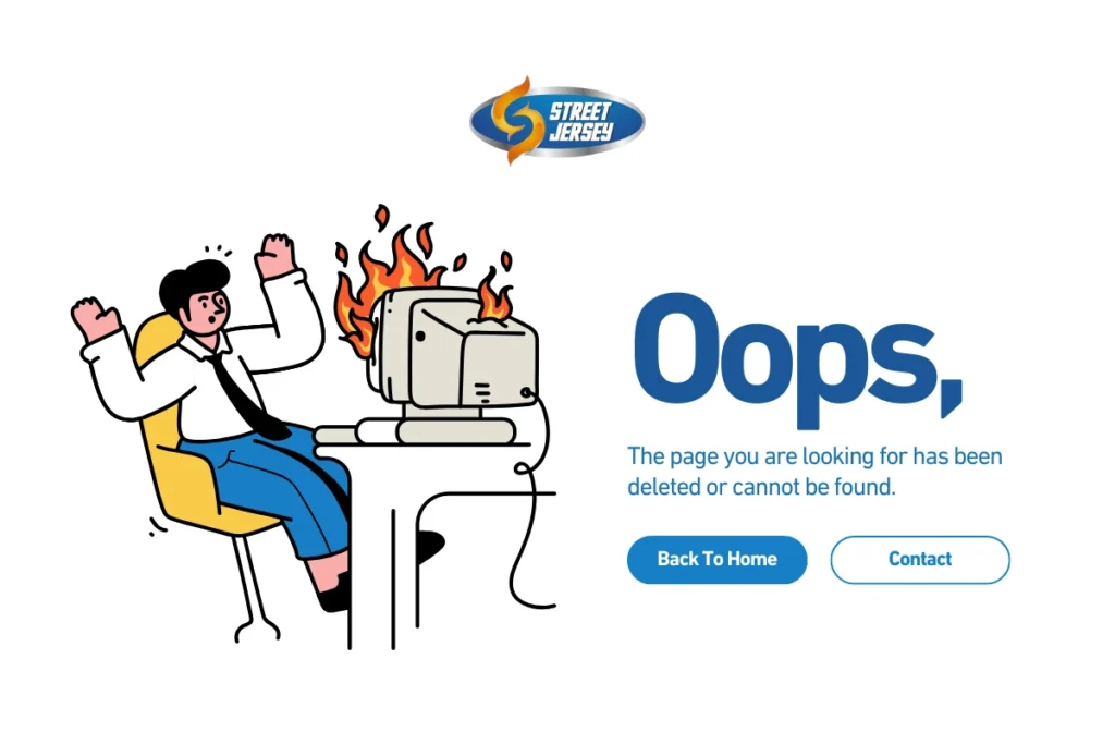 404 page not found Street Jersey