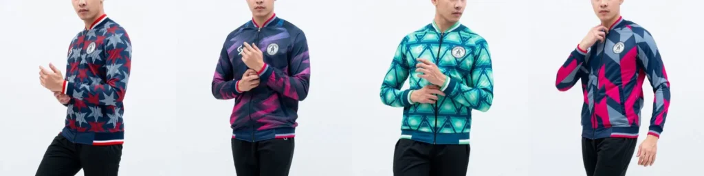 Potret jaket full printing model terbaru di Street Jersey