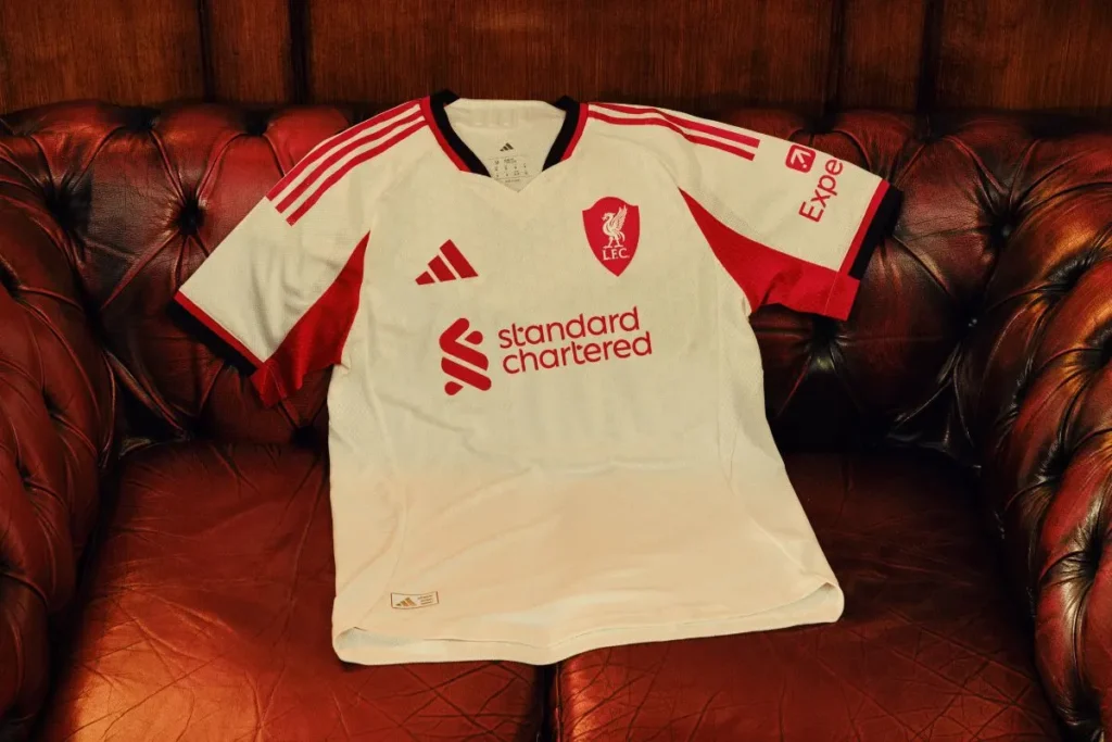 New Liverpool FC away kit jersey 2025-26