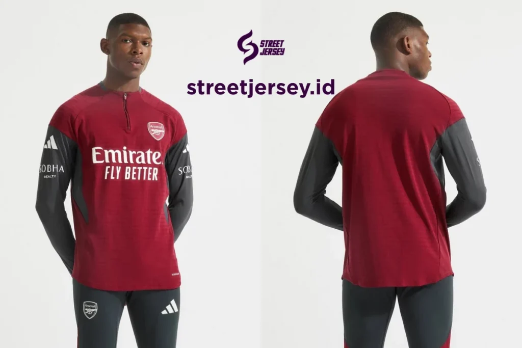 Arsenal Training Kit 2025-26 Long Sleeves Collage