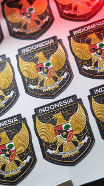 Custom Logo 3D Timnas Indonesia bg white